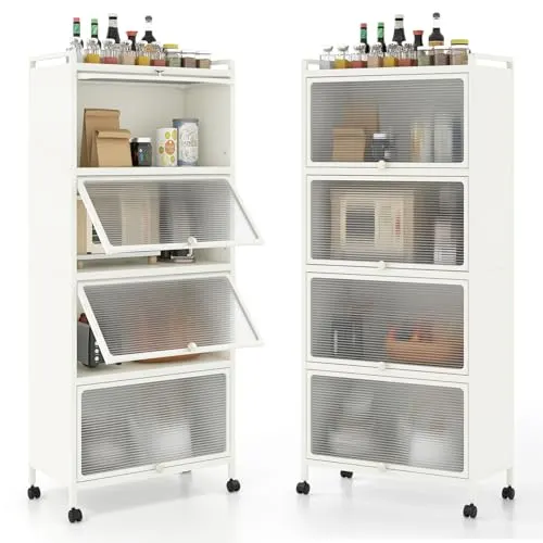 5 tier rolling kitchen cabinet 1