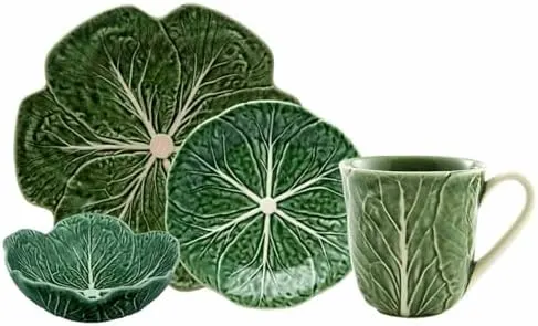 Bordallo Pinheiro 4-Piece Dinnerware Set