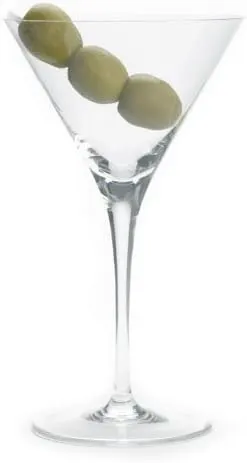 Riedel Vinum Crystal Martini Glasses, Set of 6