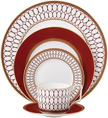 Wedgwood Renaissance Red 5-Piece Set