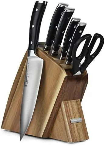 Wusthof Classic Ikon 7-Piece Knife Block Set