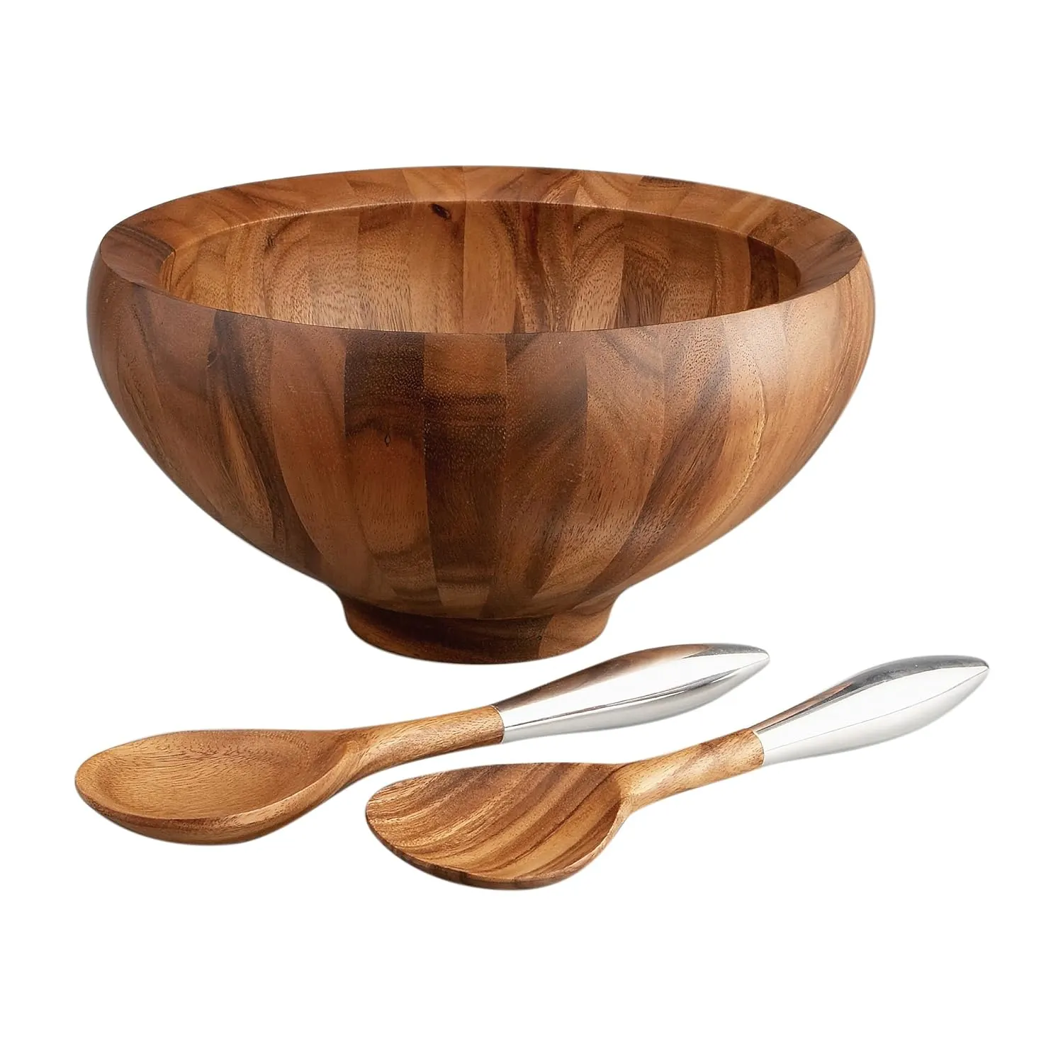 acacia wood salad bowl 1