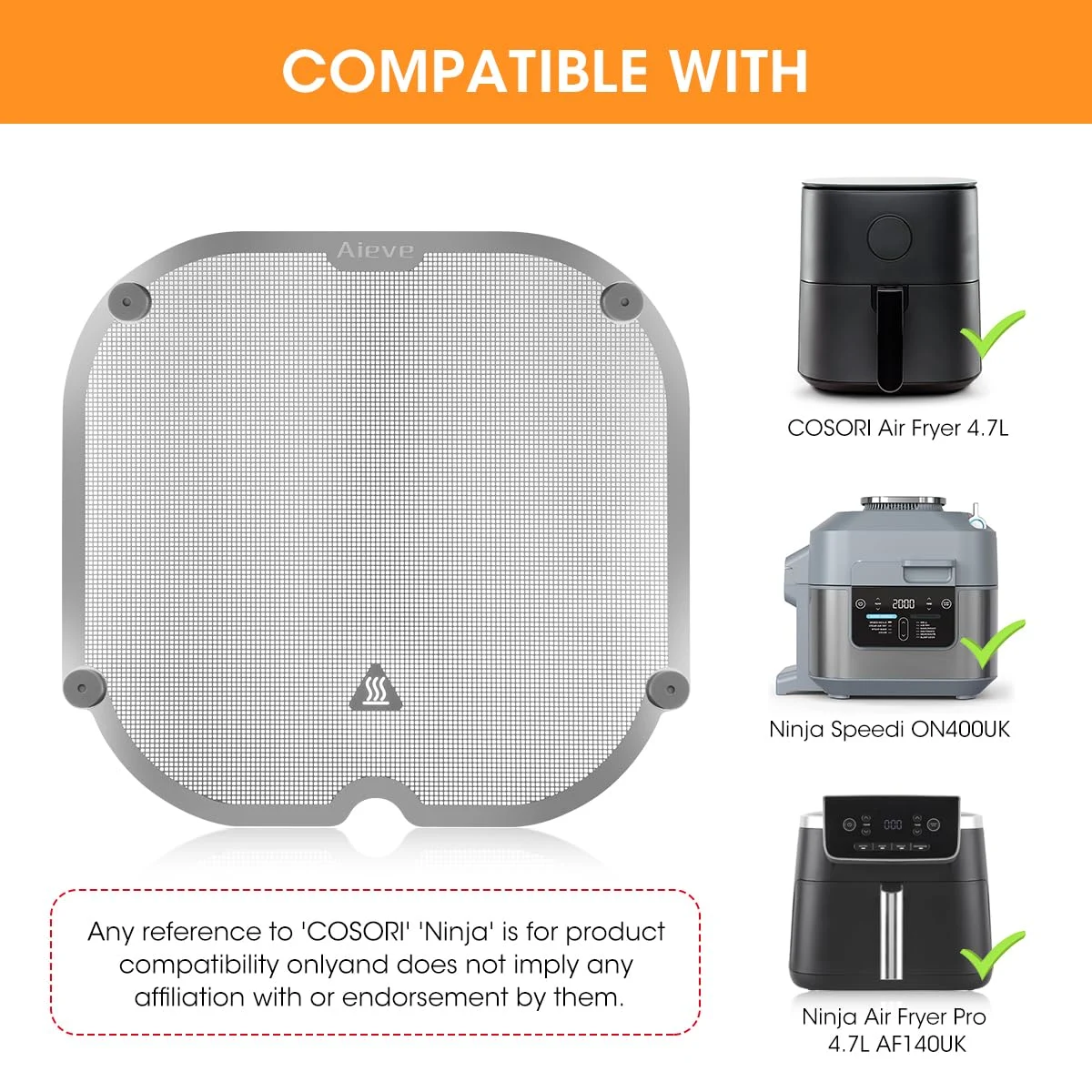 air fryer splatter screen 2