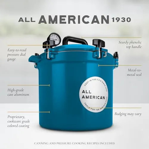 all american pressure cooker berry blue 2