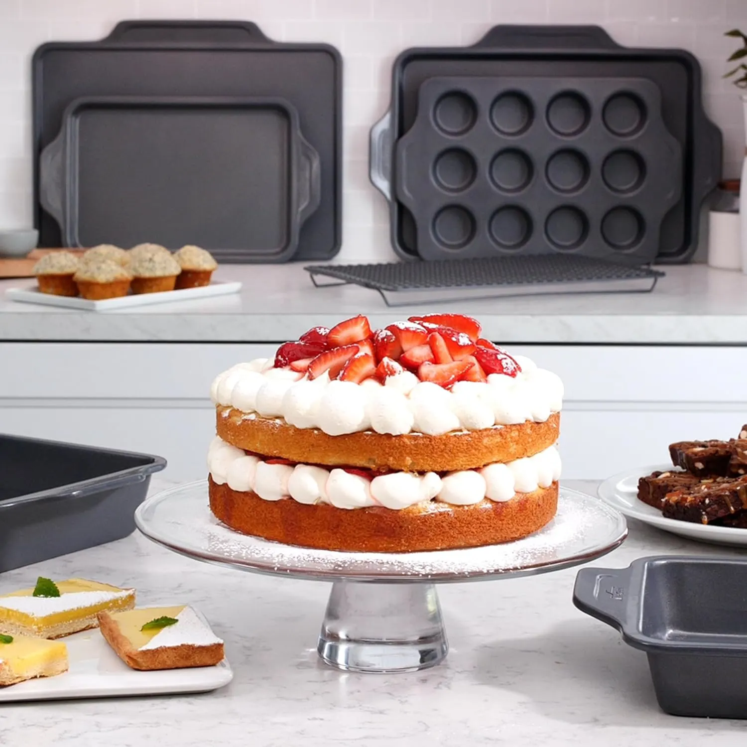 all clad nonstick bakeware set 2