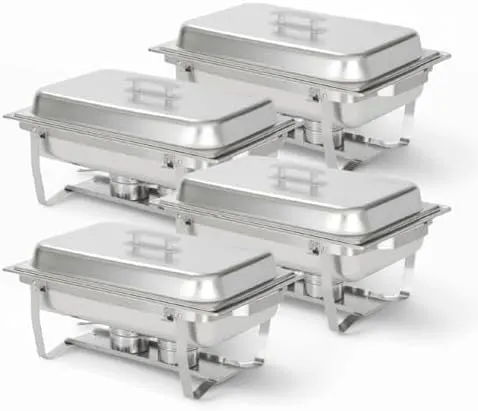Alpha Living 8 Qt Chafing Dish 4 Pack