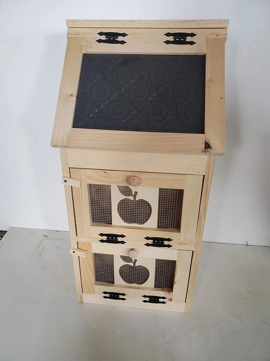amish pine vegetable box 1