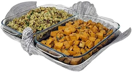 arthur court aluminum pyrex holder 1