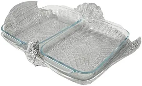 arthur court aluminum pyrex holder 2