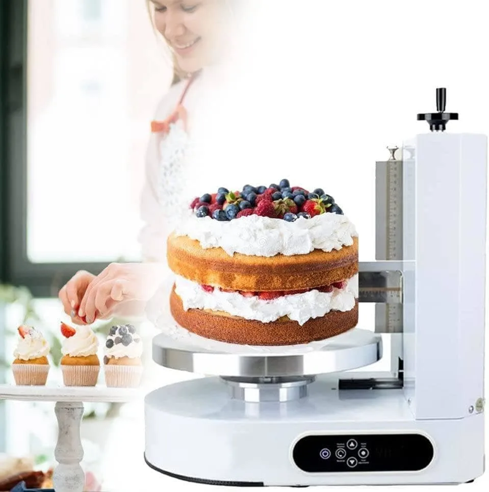 automatic cake buttercream spreader 1