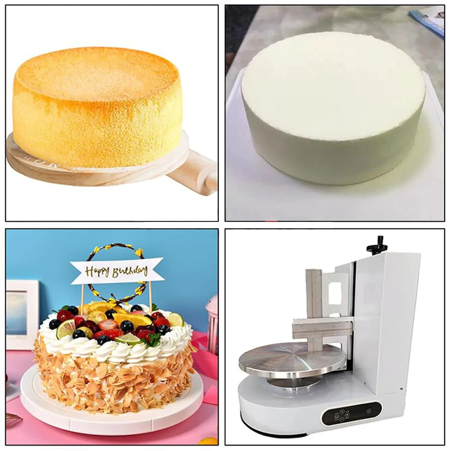 automatic cake buttercream spreader 2