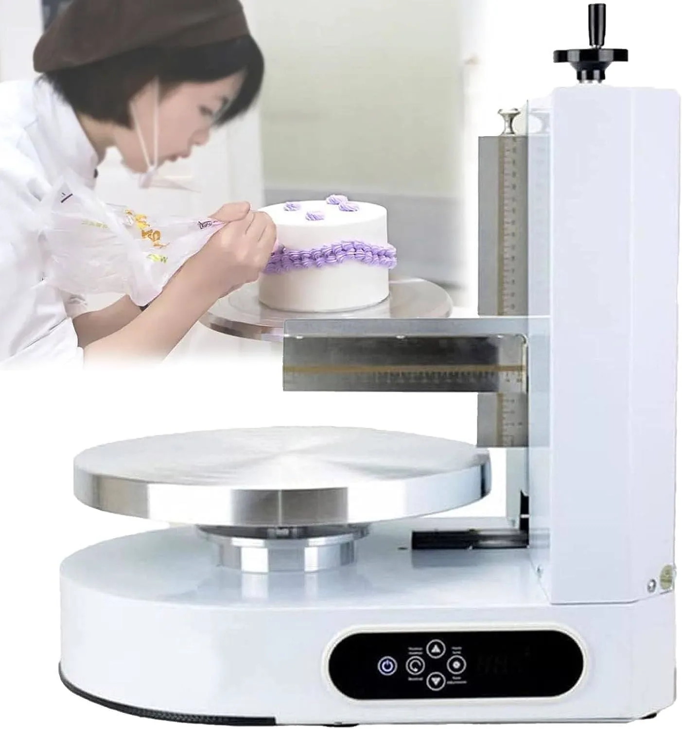 automatic cake coating spreader 1