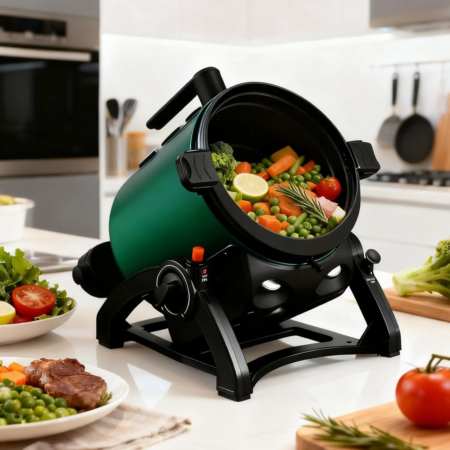 automatic stir fry machine 1