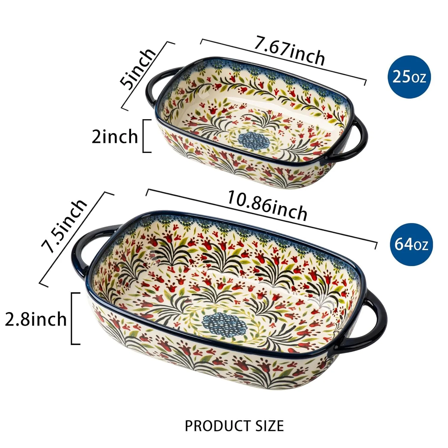 baking dish ceramic pan 2