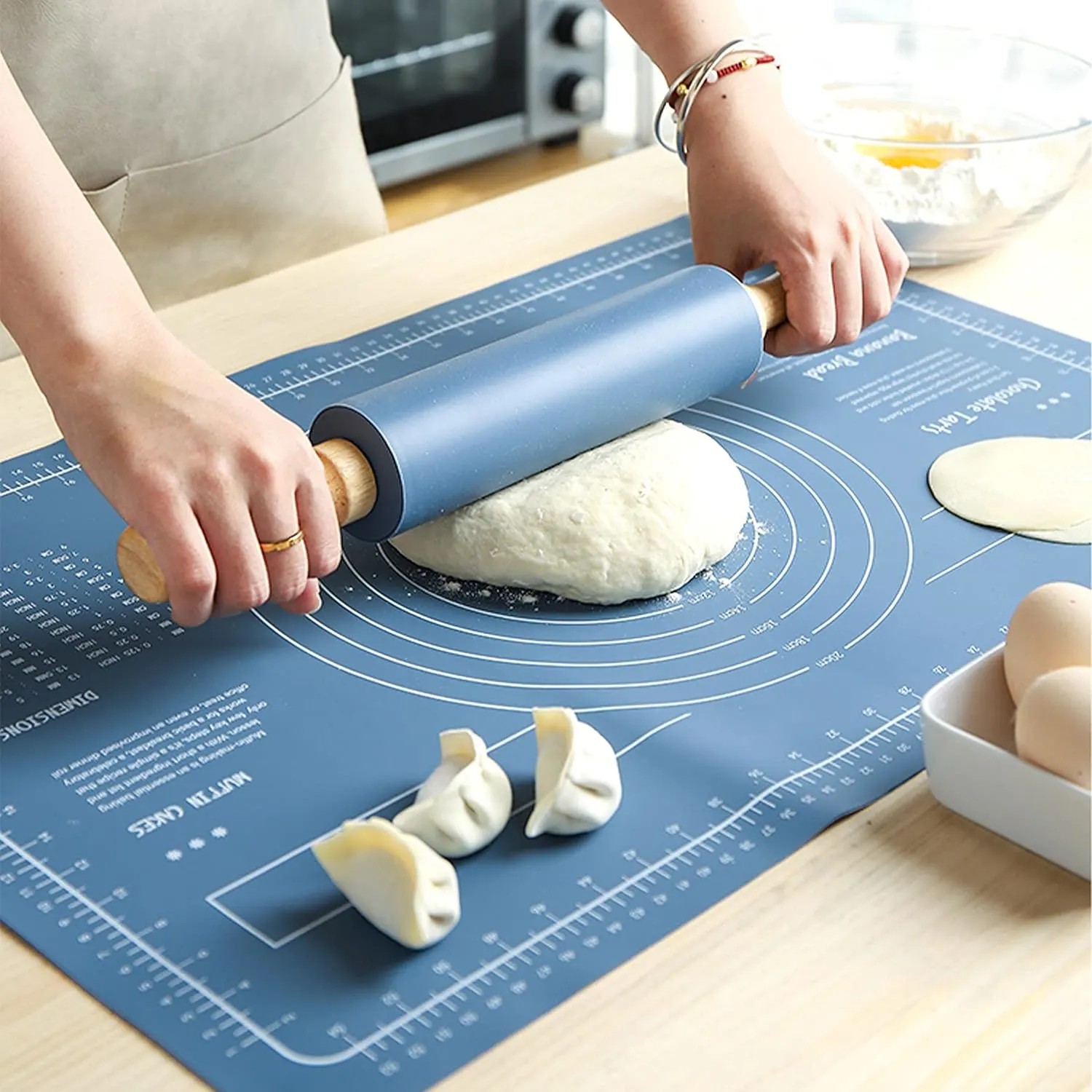 baking mat rolling pin 1
