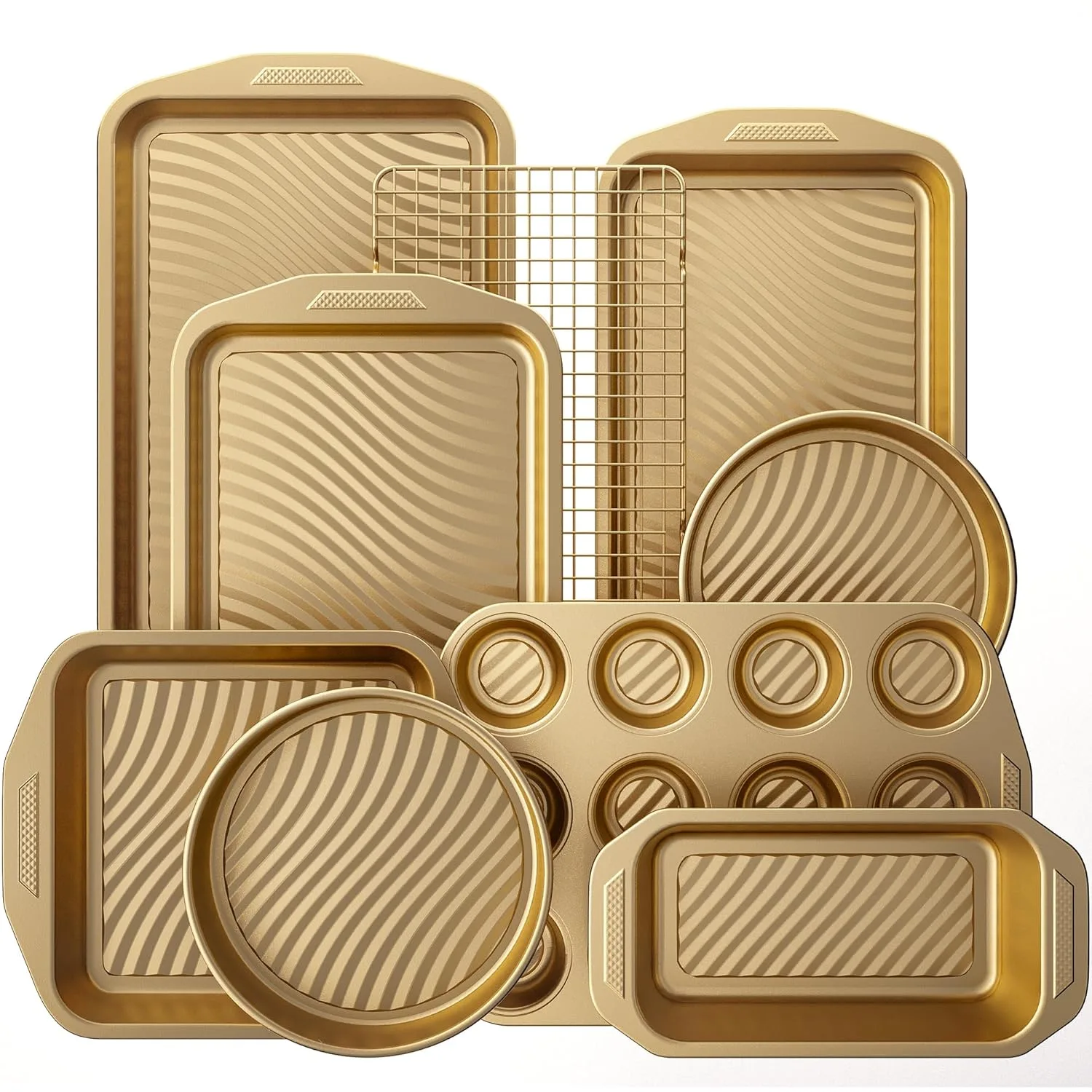 baking pans set non stick 1