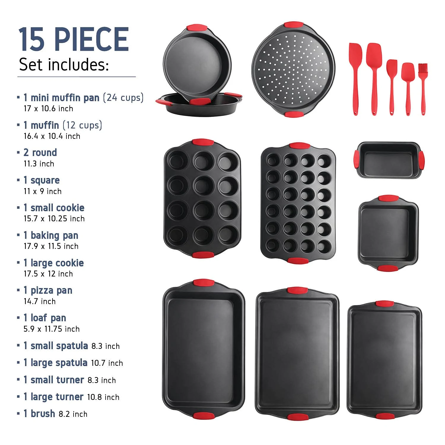 baking set nonstick bakeware 2