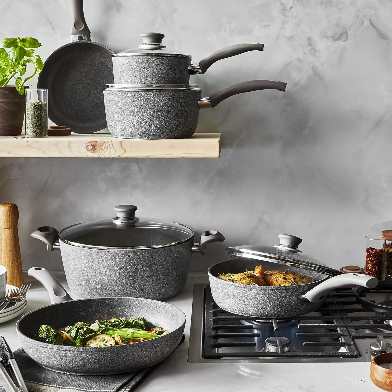 ballarini modena cookware set 2