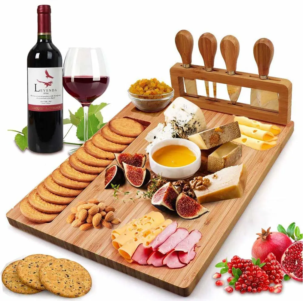bamboo cheese board set 1