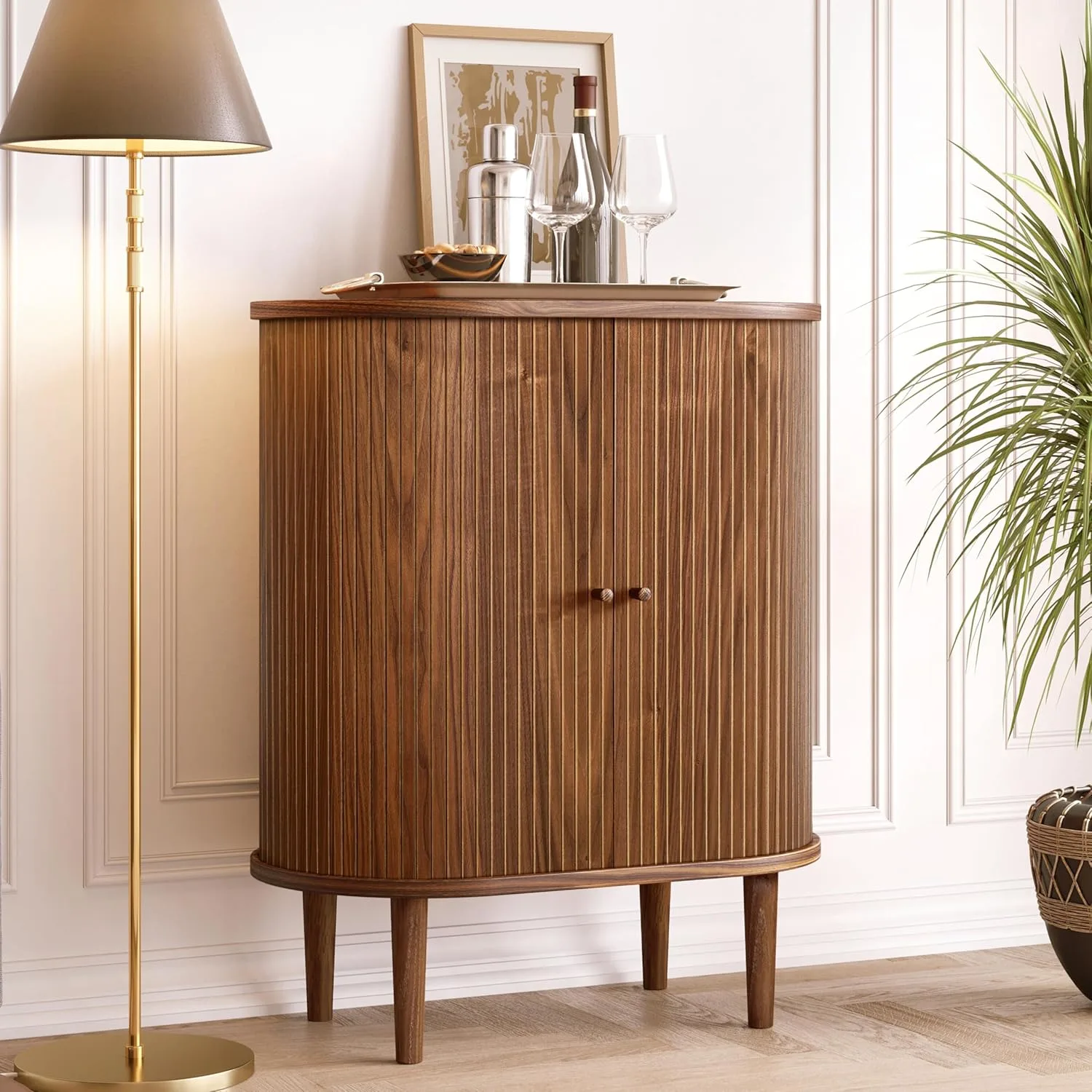 bar cabinet sliding doors 1