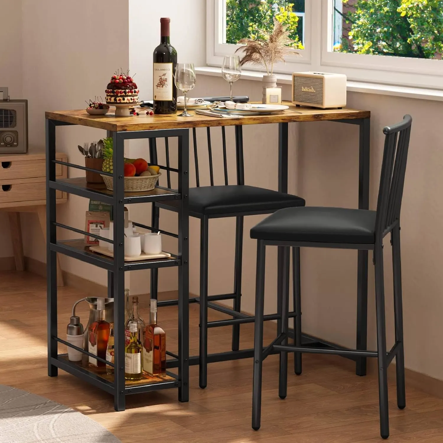 bar table set storage 1