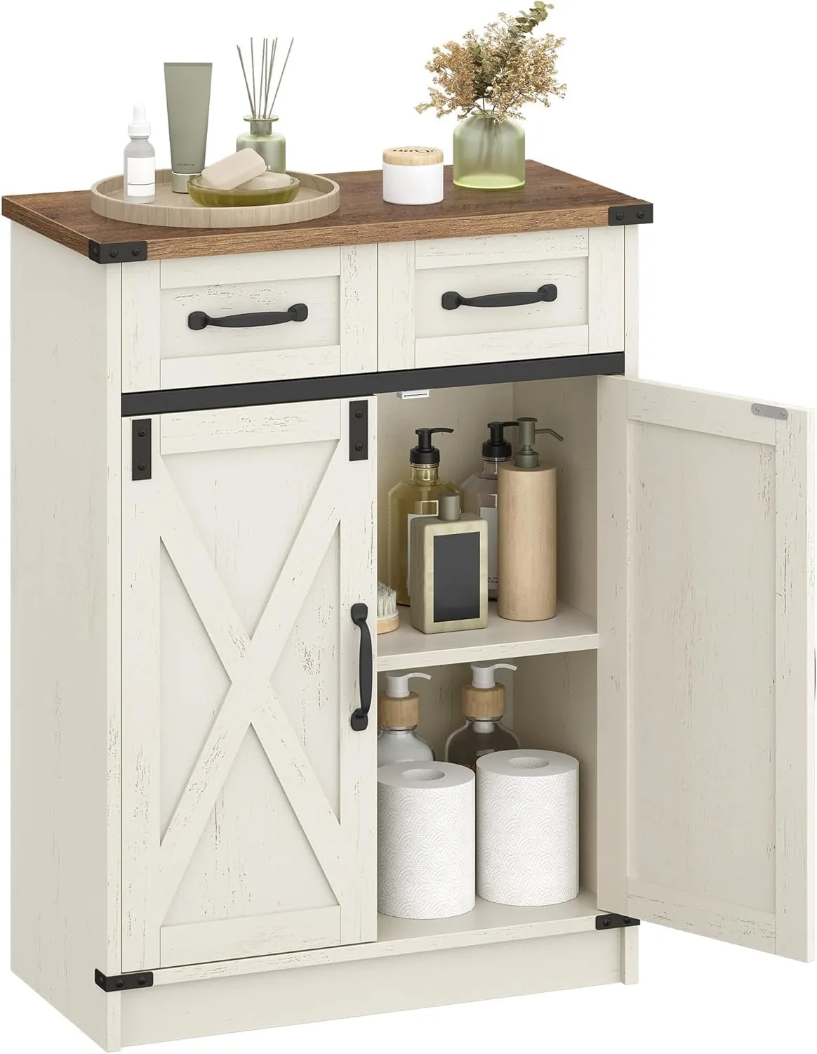 bathroom cabinet country style 1