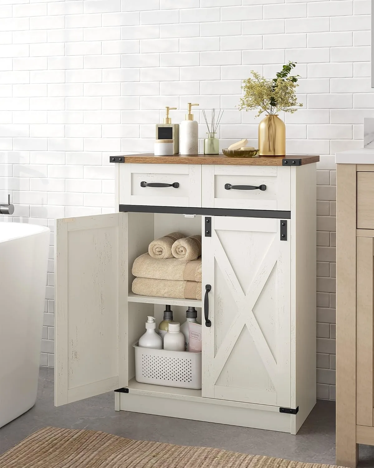 bathroom cabinet country style 2