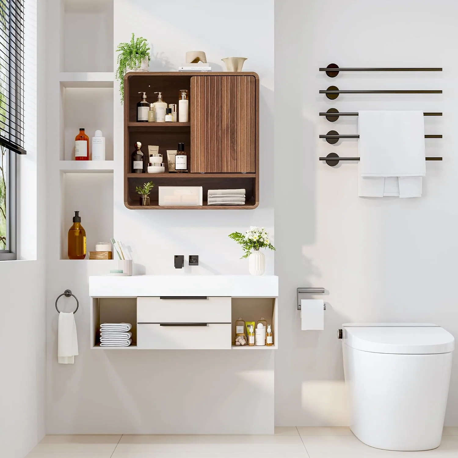 bathroom wall cabinet storage 2