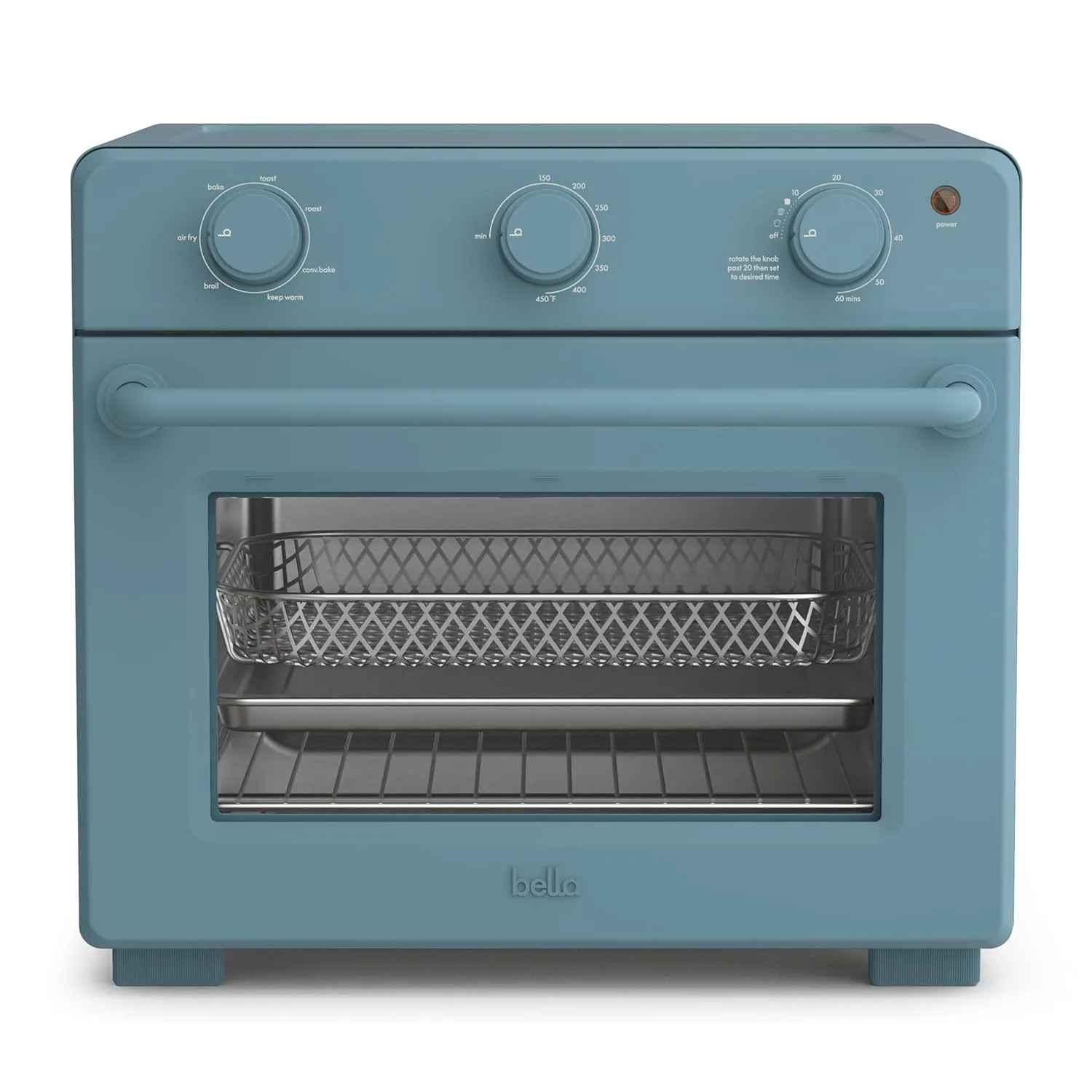 bella 7 in 1 air fryer toaster oven 1700w digital 1