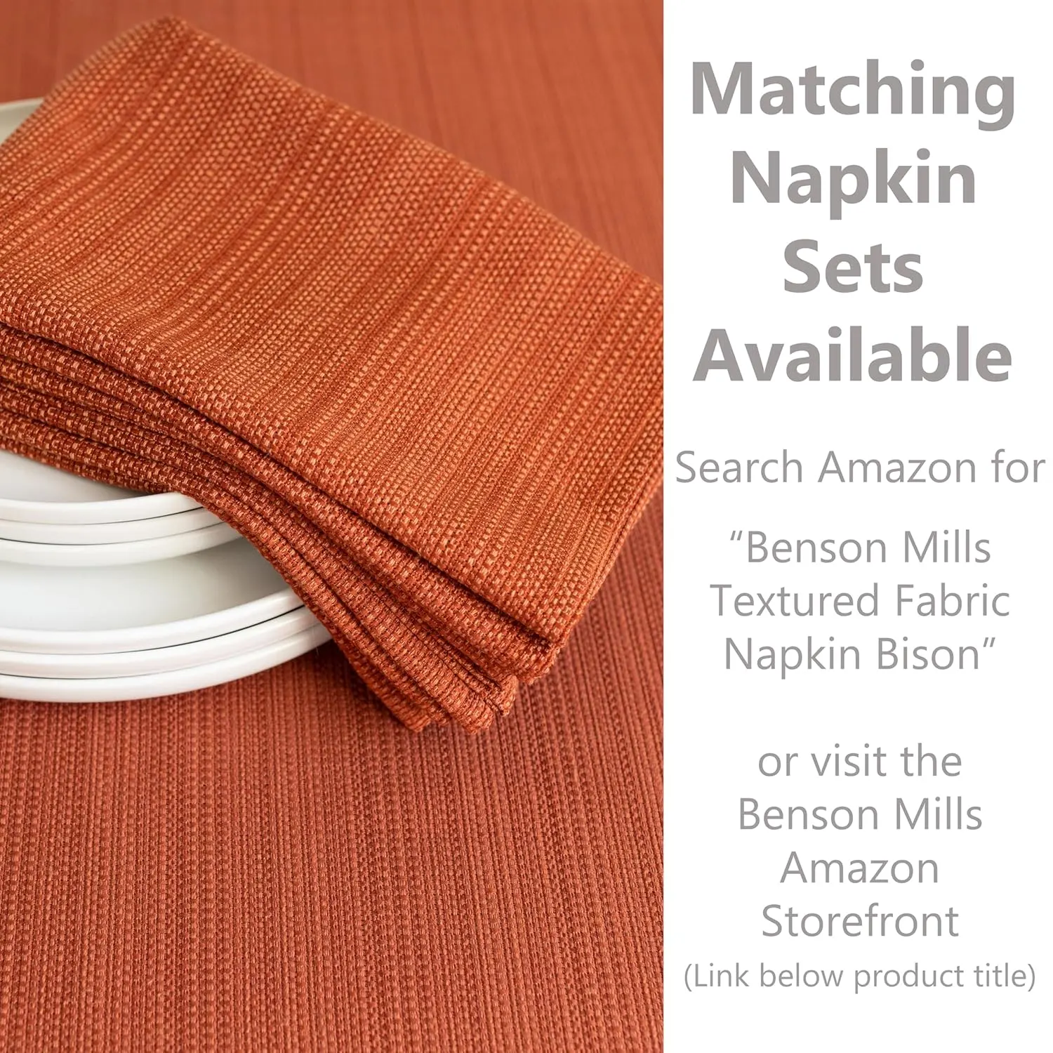 benson mills tablecloth bison 2