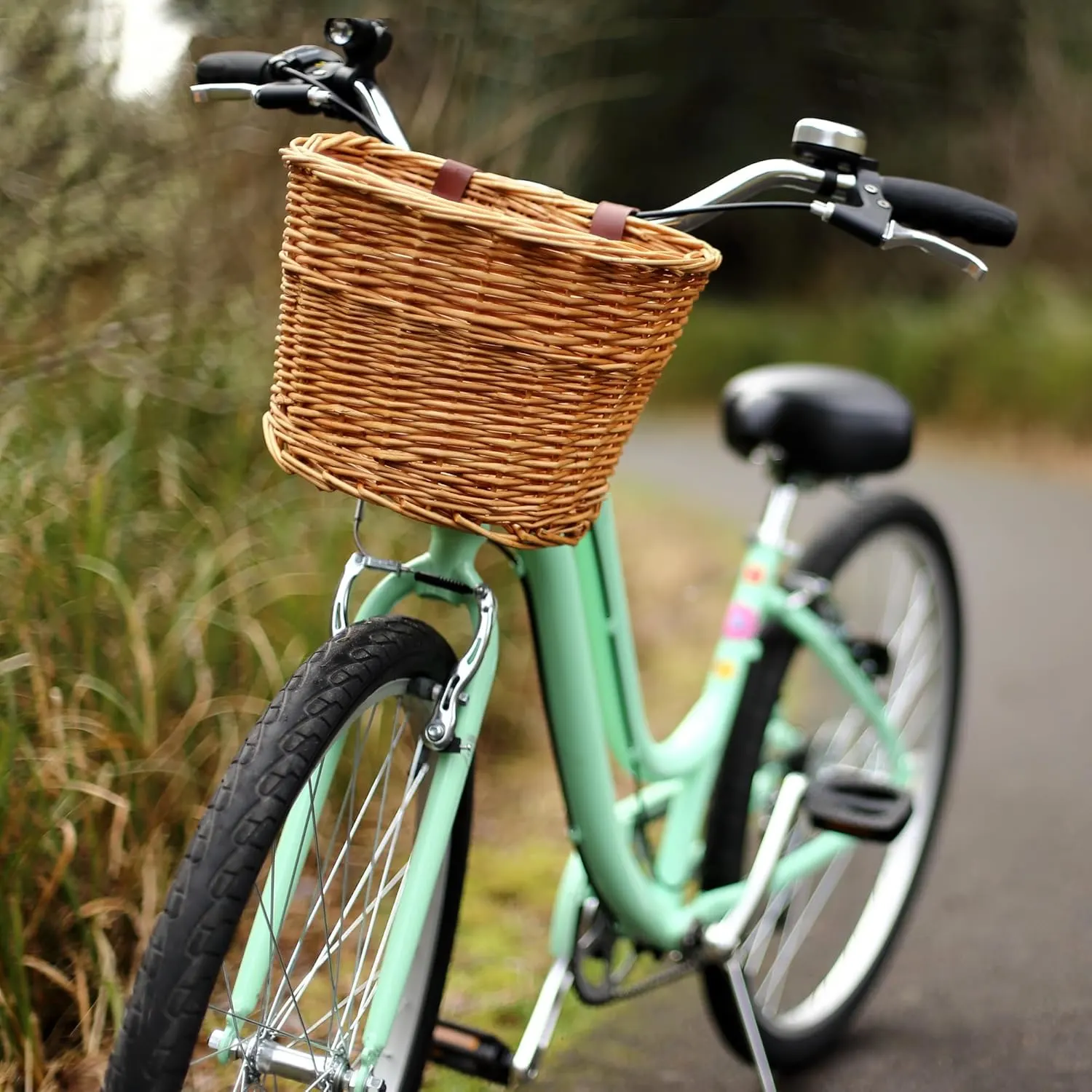 bike basket wicker 2