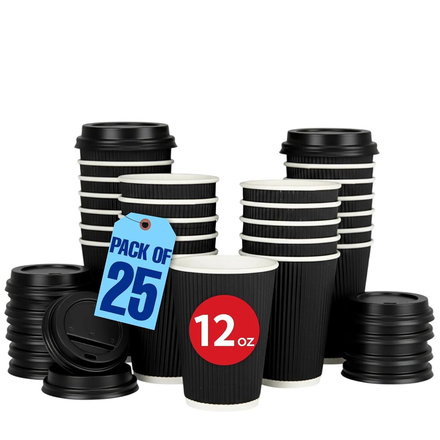 black coffee cups 1