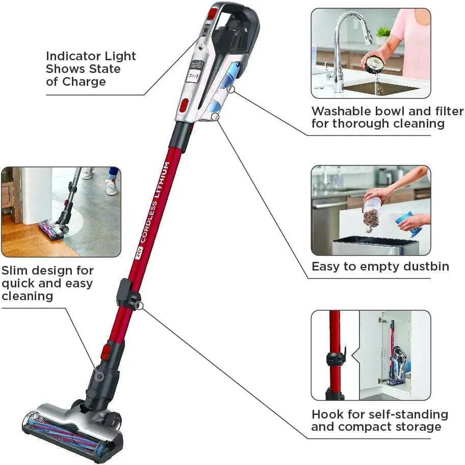 black decker cordless stick vacuum 2
