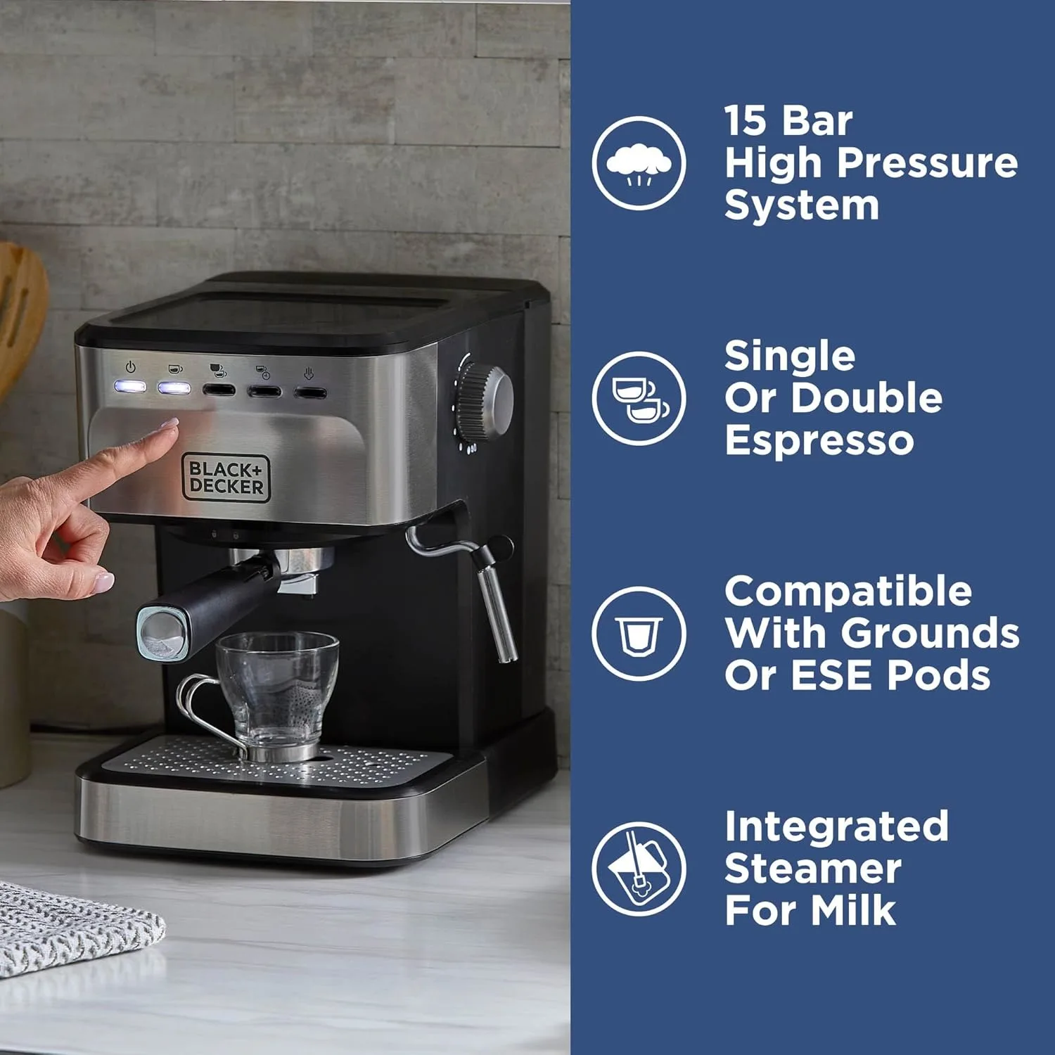 black decker espresso 2