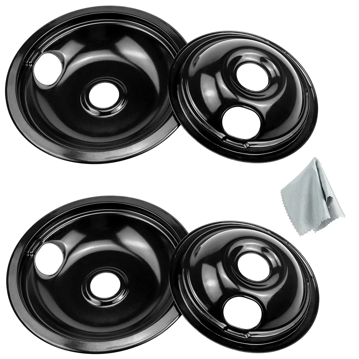 black drip pans frigidaire 1