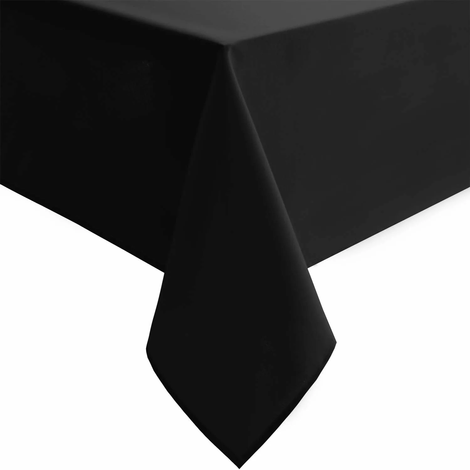 black rectangle tablecloth 1