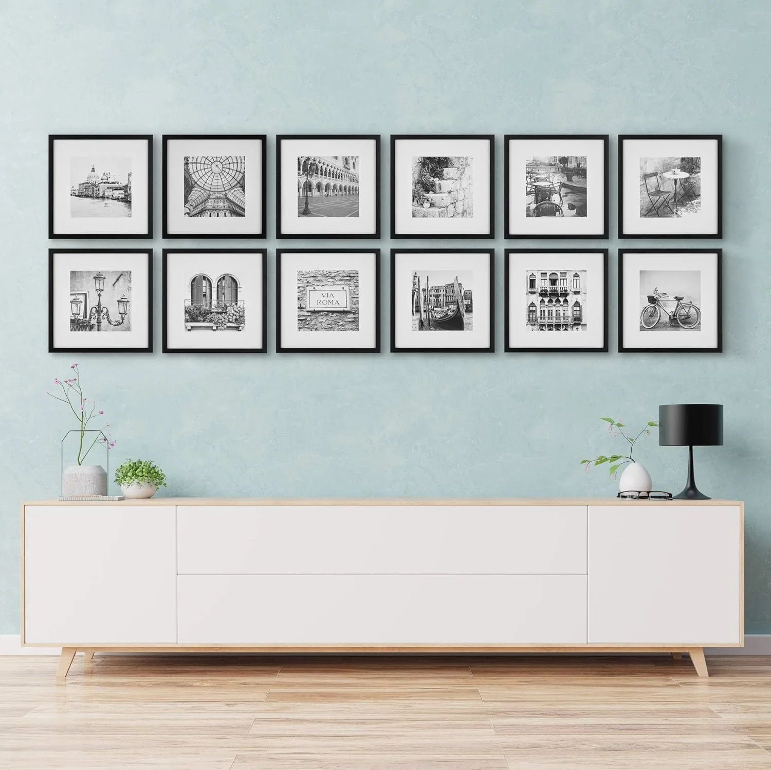 black square gallery frame 2