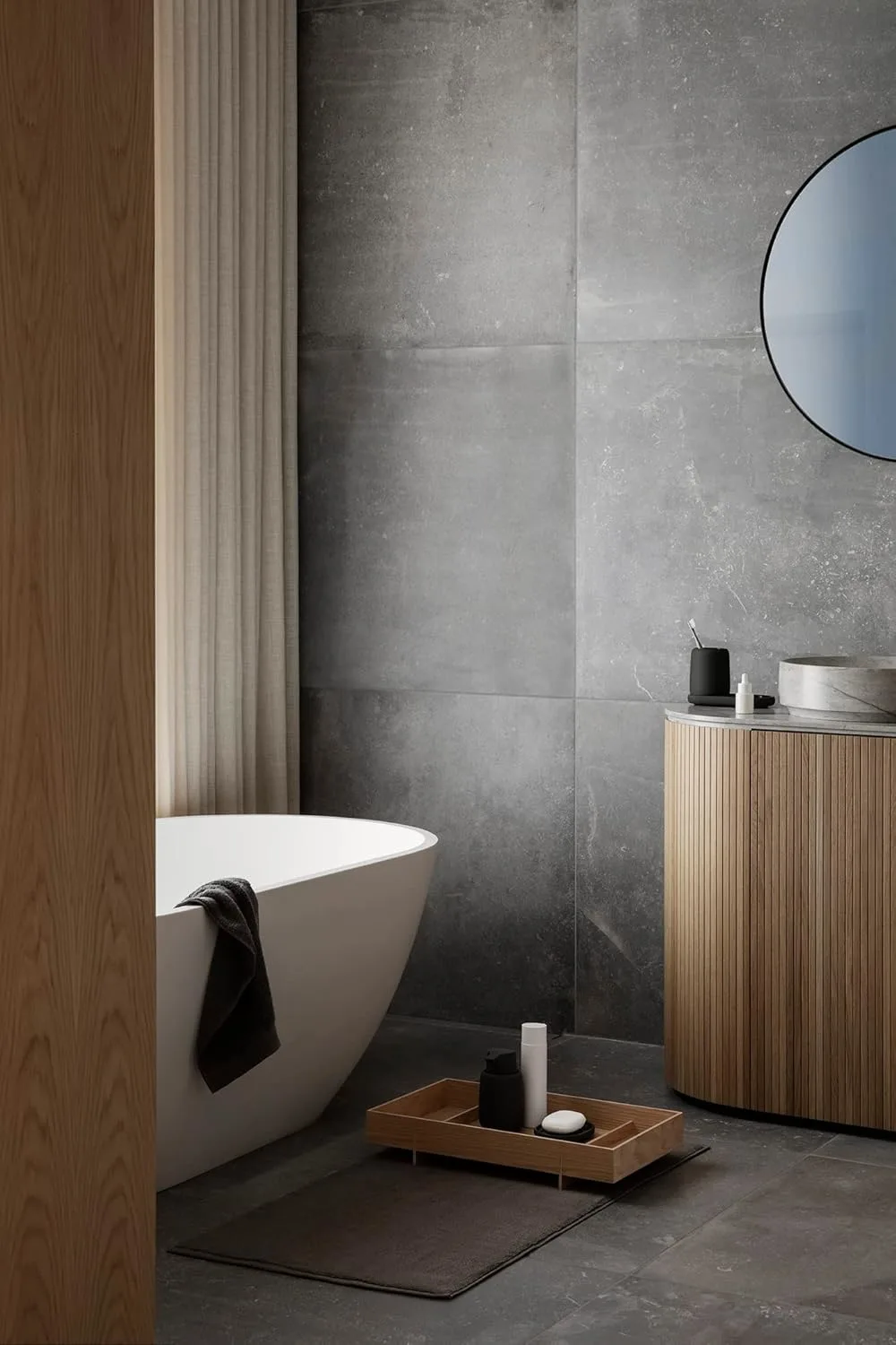 blomus abento oak tray 2