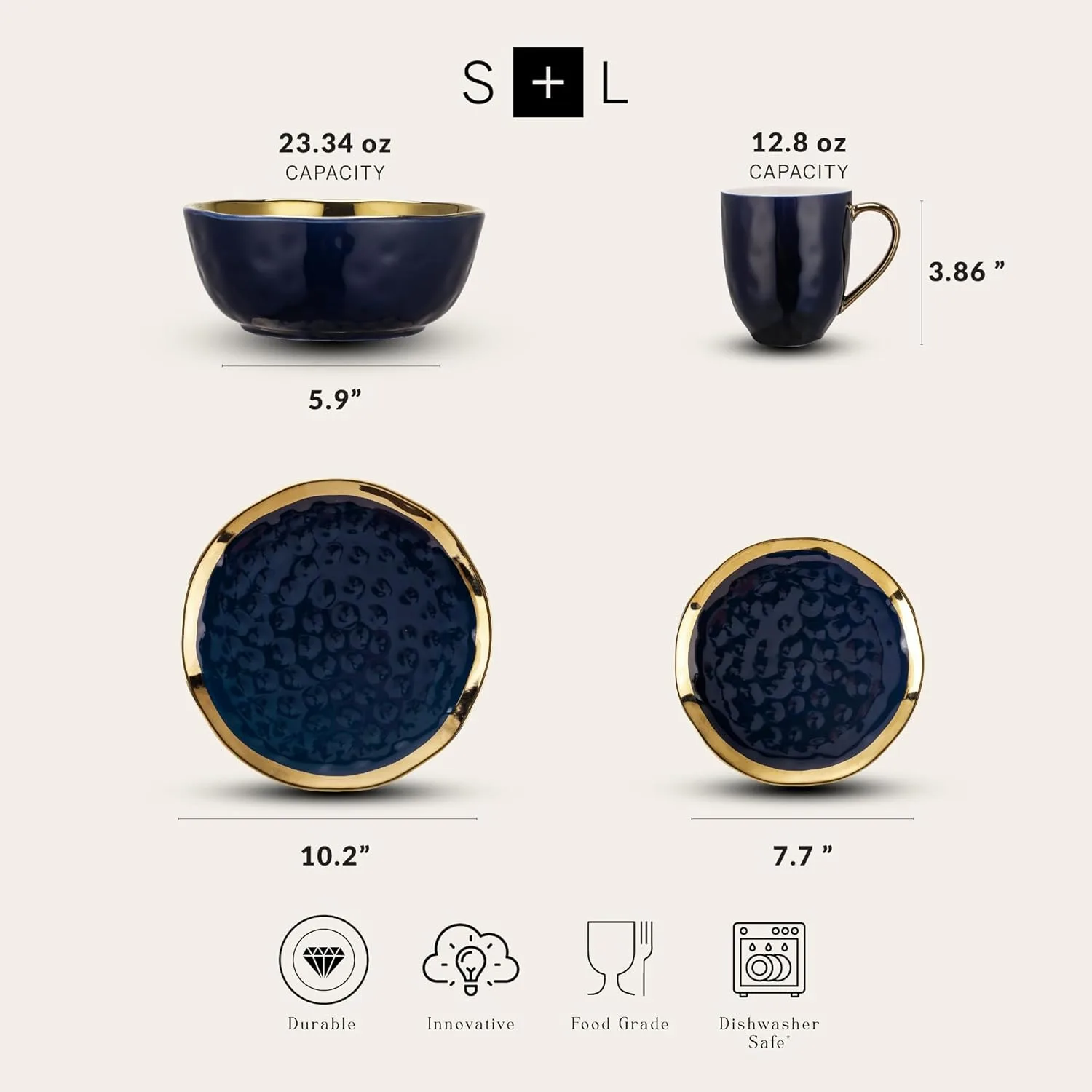 blue dinnerware set 2