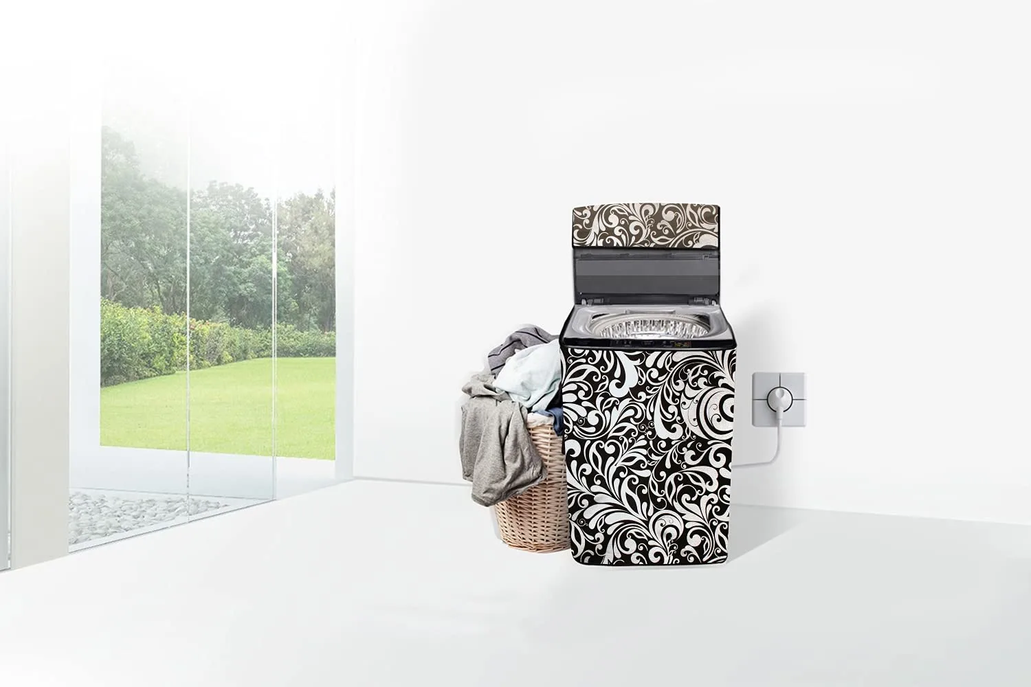 bosch washer cover floral 2