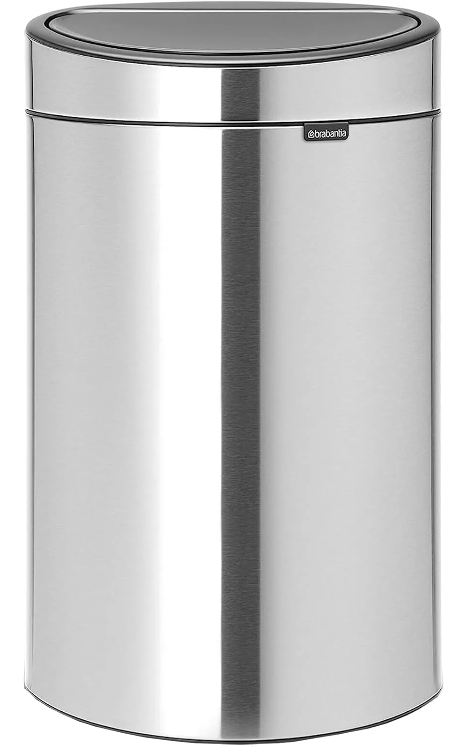brabantia twin bin matt steel 1