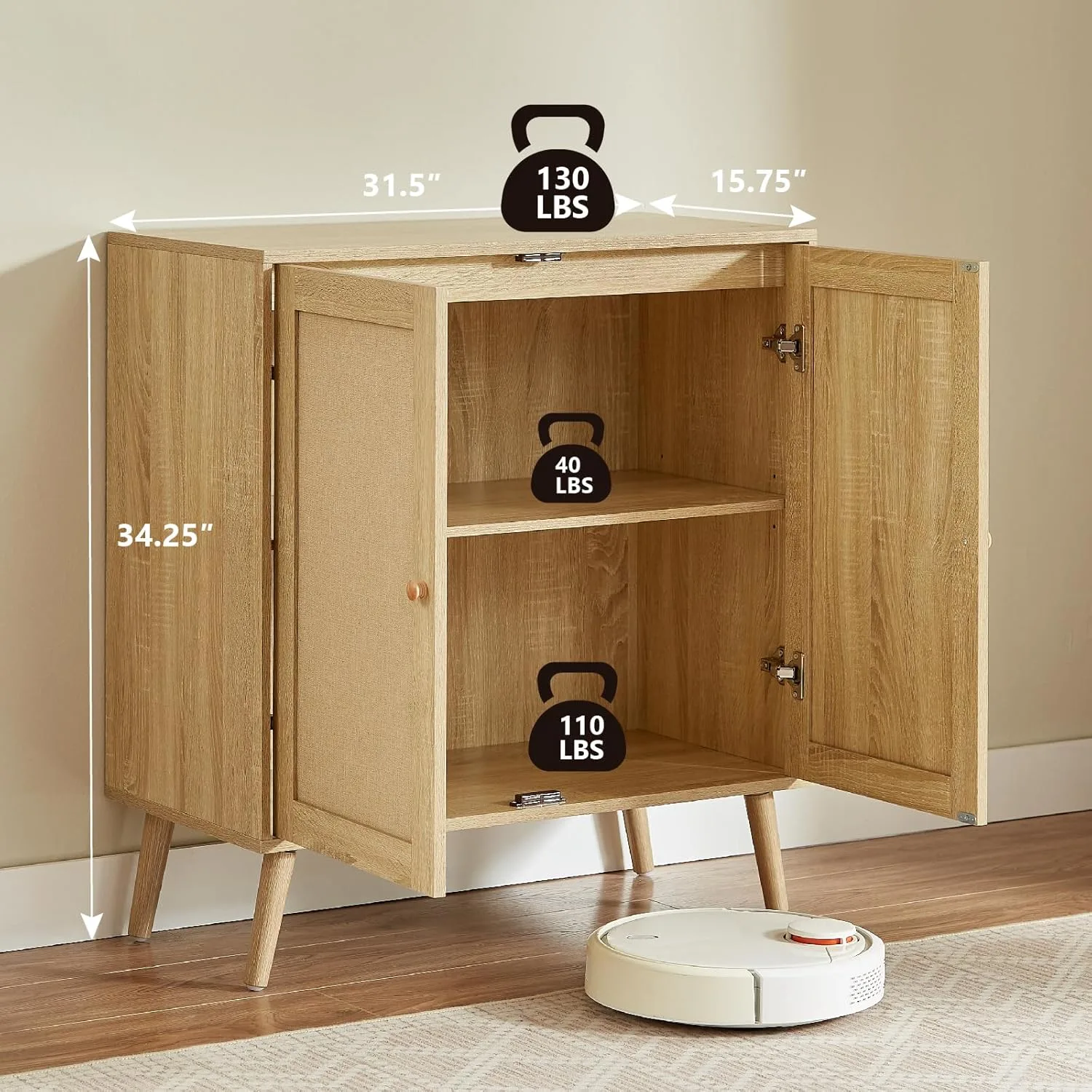 buffet cabinet storage 2