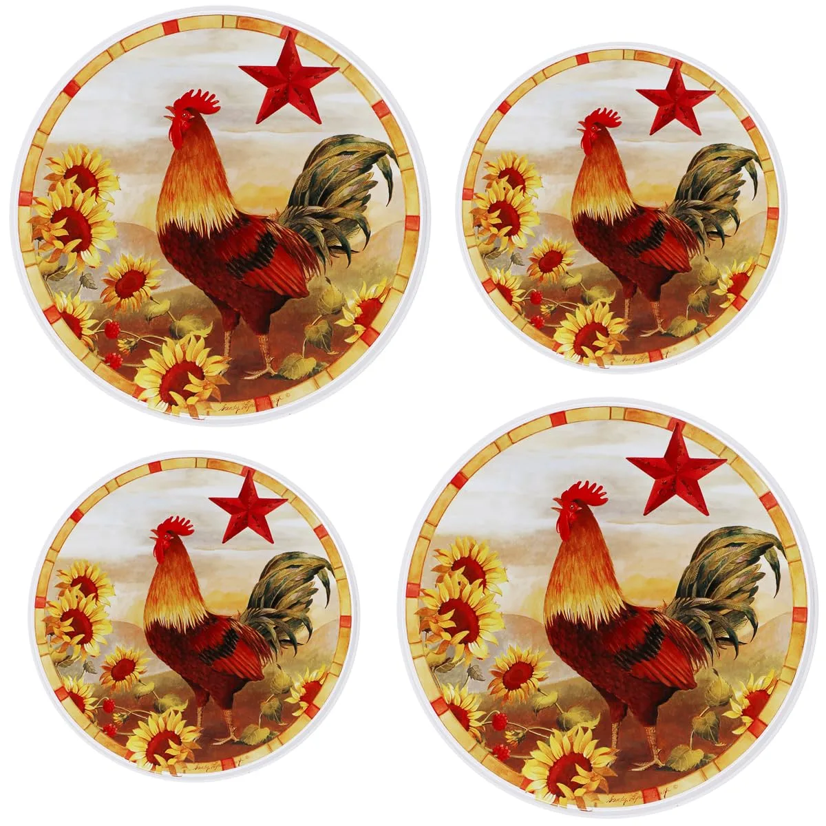burner covers electric rooster 1