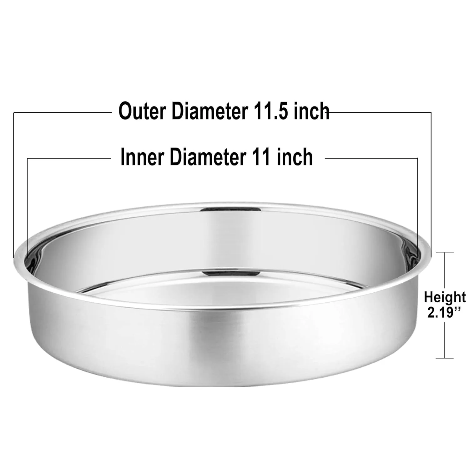 cake pan stainless steel 2