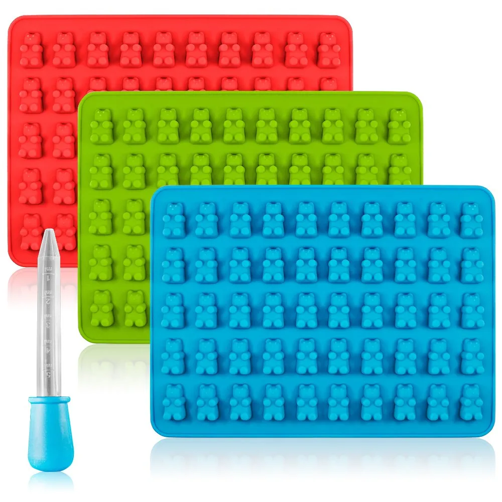 candy molds silicone bear 1