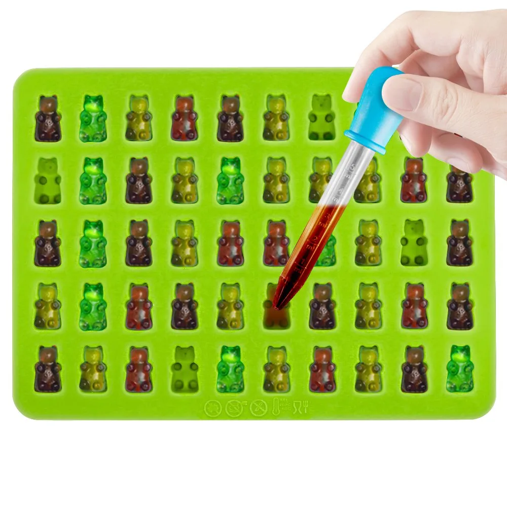 candy molds silicone bear 2