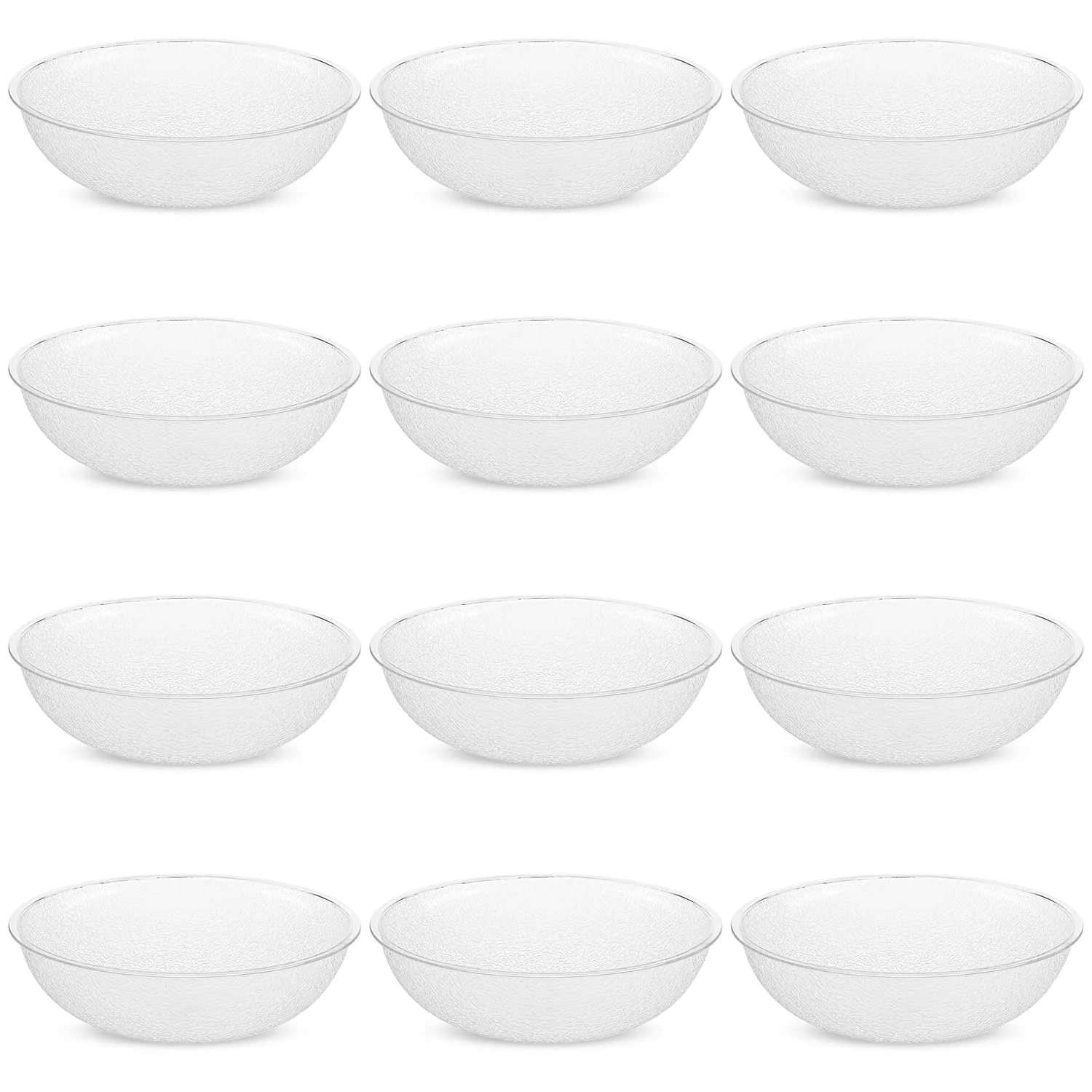 carlisle clear salad bowl 2