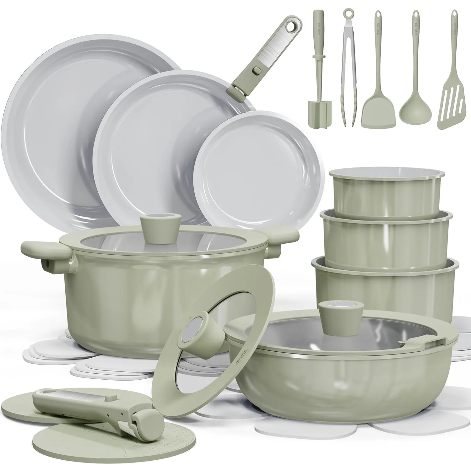 carote nonstick cookware set 1