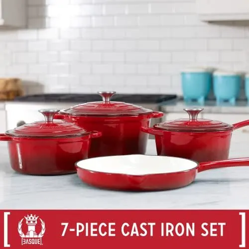 cast iron cookware set 2