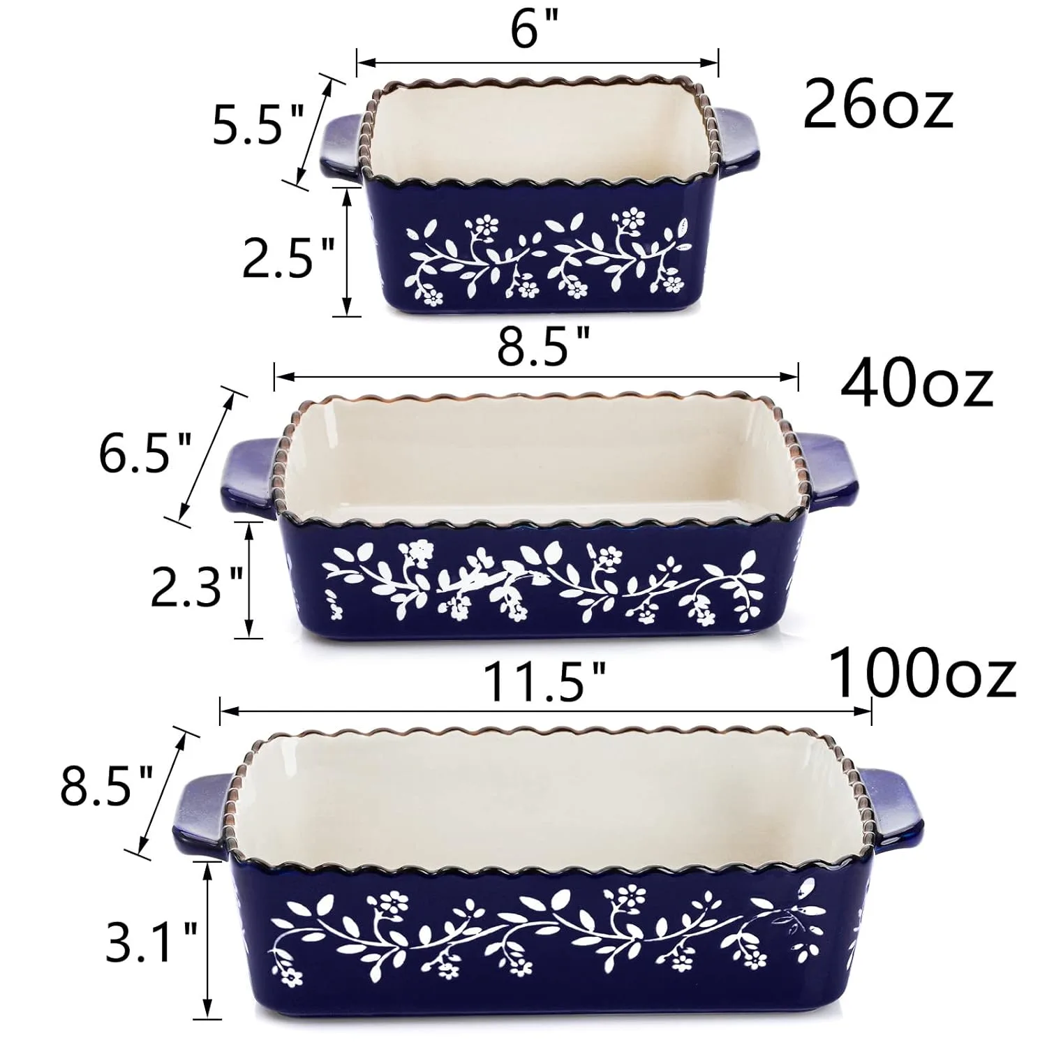 ceramic bakeware baking dish 2